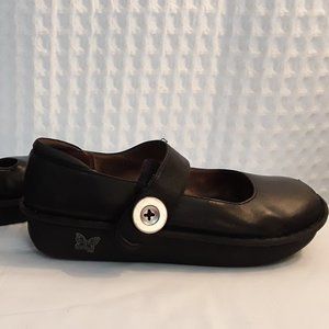 Alegria "Paloma" Leather Mary Jane Shoes 43 US 13